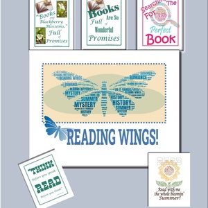 Book Lovers Printable Posters for Book Lovers and Readers image 1
