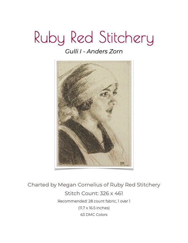Gulli I Cross Stitch Pattern Etsy