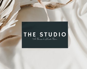 Beauty Salon Visitenkarten, Friseur Visitenkarte, Kartenvorlage, Salon Suite, Salon Branding, Minimalist, Kosmetikerin Visitenkarte