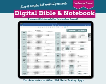 Digitale Bereanische Studienbibel: Verlinkte Notizen (PDF Download)