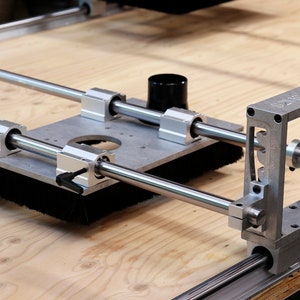 Slab Flattening Router Jig with Adjustable Height Standard Free Shipping image 2