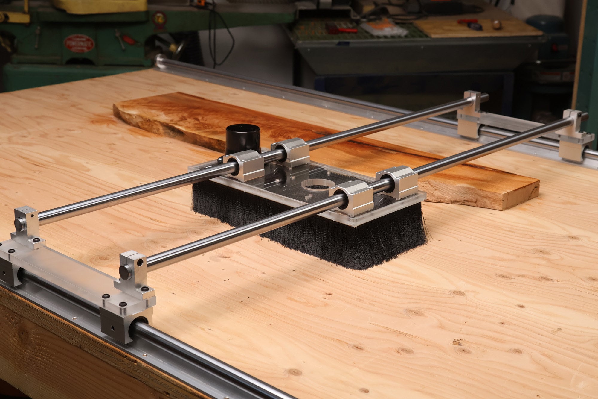 Router Jig/sled-3ft STEEL Adjustable Flattening Projects 