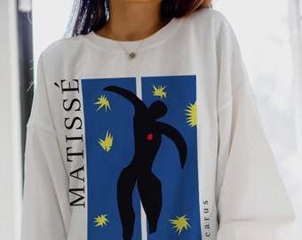 Henri Matisse Icarus Sweatshirt: Famous Art Paintings- Graphic Sweater