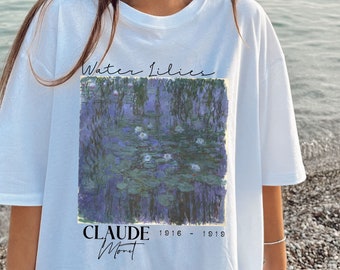Monet Water Lilies Art Shirt: Impressionist Art Tee