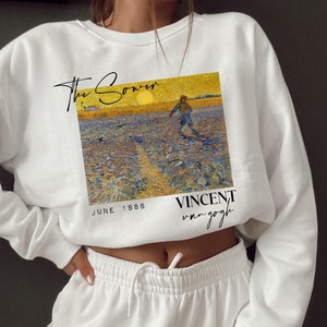 Van Gogh &#39;The Sower&#39; Sweatshirt: Artsy Crewneck