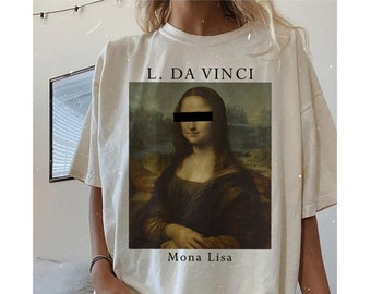 Mona Lisa T-Shirt: Leonardo Da Vinci Famous Art Tee