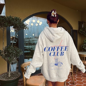 Coffee Club Hoodie: Cozy Morning Brew Sweatshirt