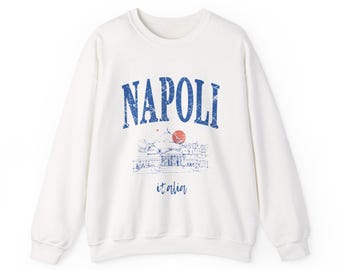 Napoli Italia Crewneck Sweatshirt: Italy Souvenir