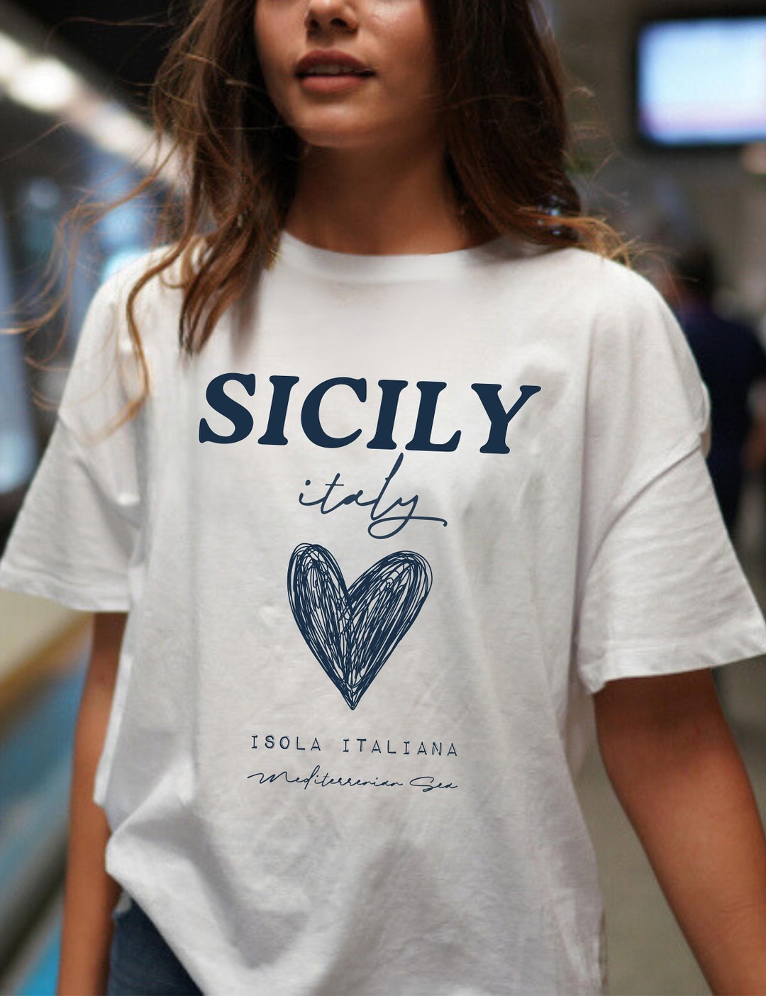 FITTED JERSEY SHIRT SUNDOWNERS IN SICILY