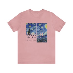Van Gogh Starry Night T-shirt,van Gogh T Shirt ,aesthetic Art Shirt