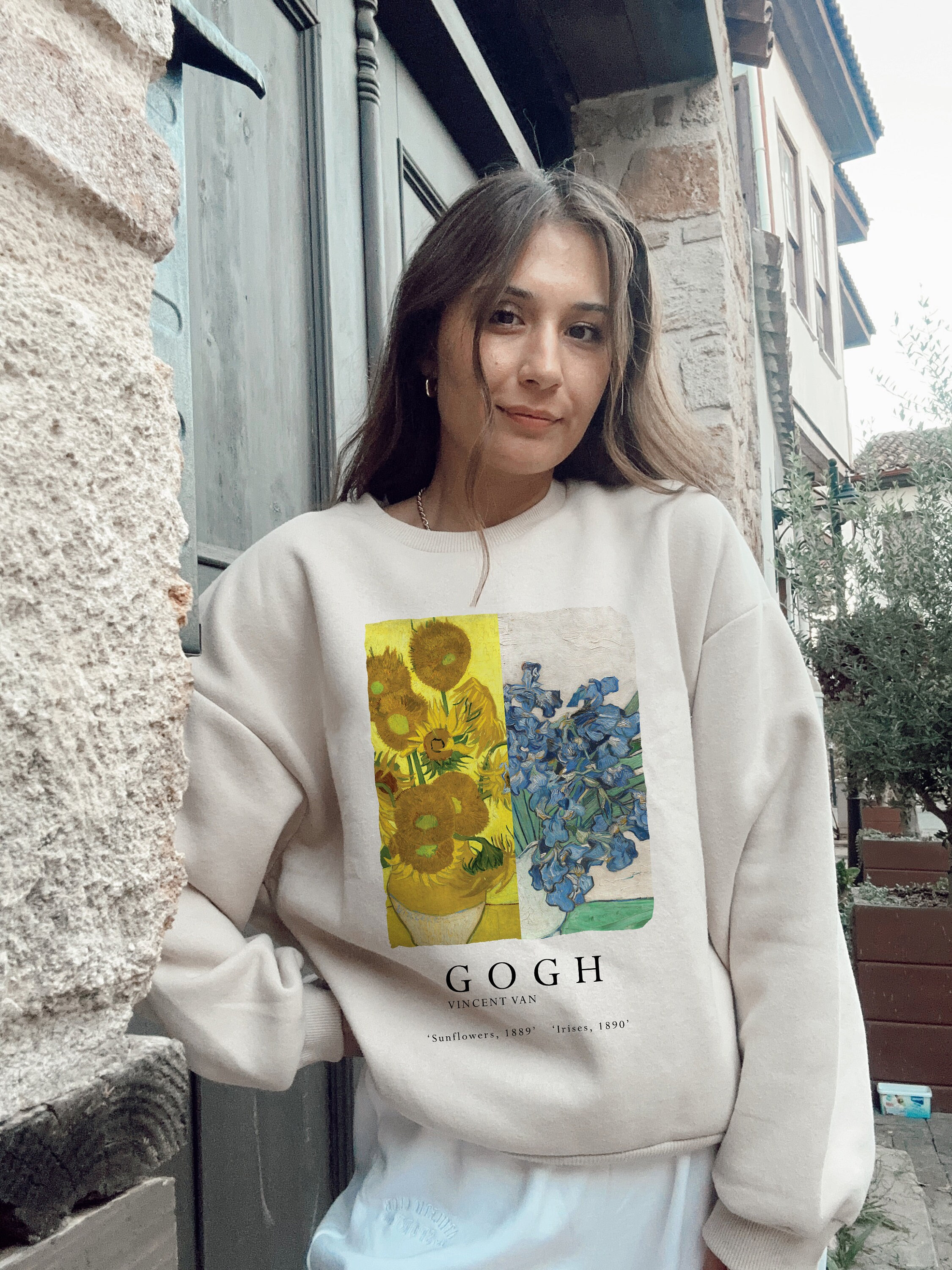 Vincent Van Gogh Sweatshirt: Fine Art Crewneck Clothing - Etsy