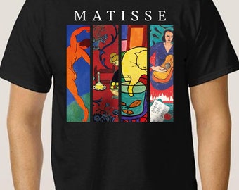 Henri Matisse Art Shirt: Vintage Painting Graphic Tee - Etsy