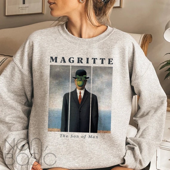 René Magritte the Son of Man Sweatshirt Magritte Art - Etsy