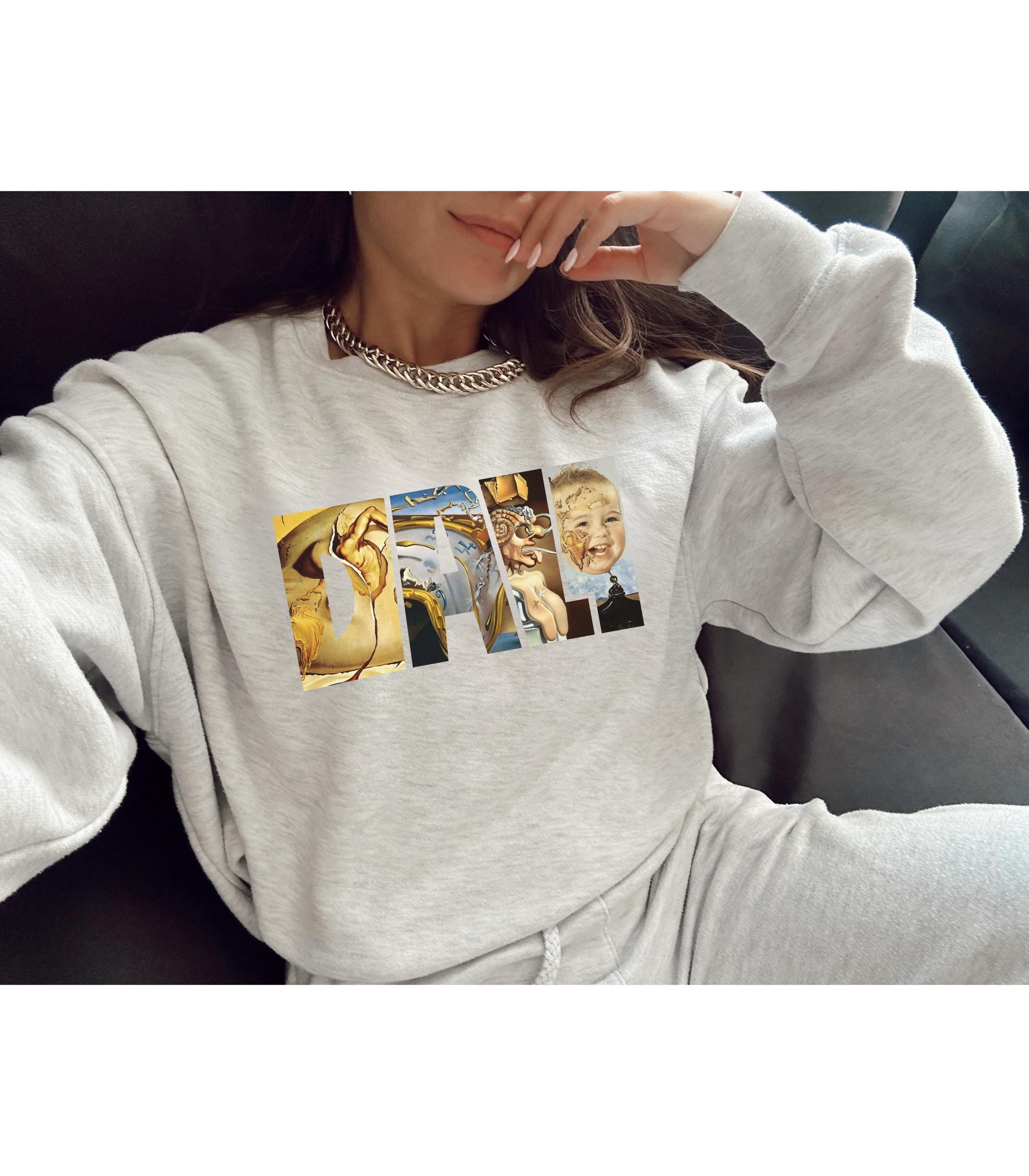 Salvador Dali Collage Sweatshirt: Surrealist Art Crewneck - Etsy