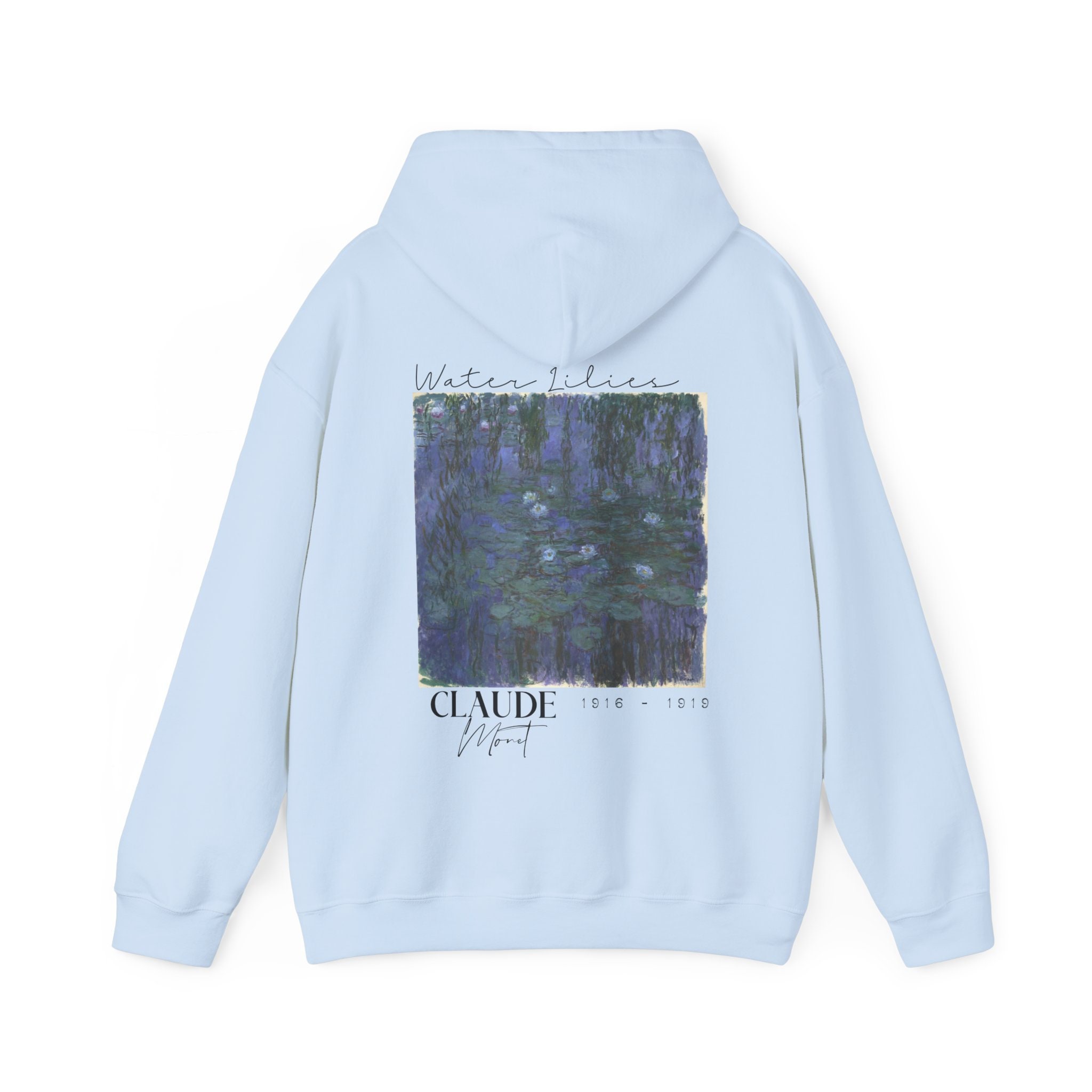 Claude Monet Water Lilies Sweater | Artistic Wearable Art
