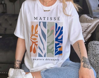 Matisse 'Papiers Decoupes' T-Shirt: Abstract Art Tee