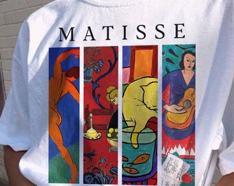 希少 80s Henri Matisse アートTシャツ Hanes 希少 80s Henri Matisse アートTシャツ Hanes