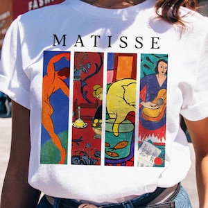 Matisse Shirt ,Henri Matisse Vintage Art Shirt ,Matisse Painting ,Art Clothing , Henri Matisse Lover
