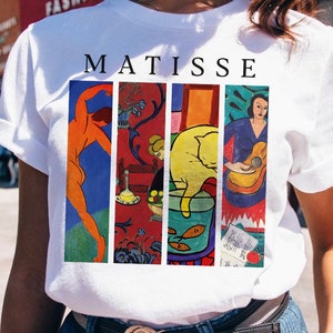 Matisse Shirt ,Henri Matisse Vintage Art Shirt ,Matisse Painting ,Art Clothing , Henri Matisse Lover