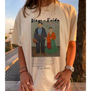 Frida Kahlo-Diego Rivera T-Shirt,Activist Shirt,Storm Frida Kahlo,Feminist T-Shirt,Women Rights Clothes,Strong Women Shirt,Viva La Vida