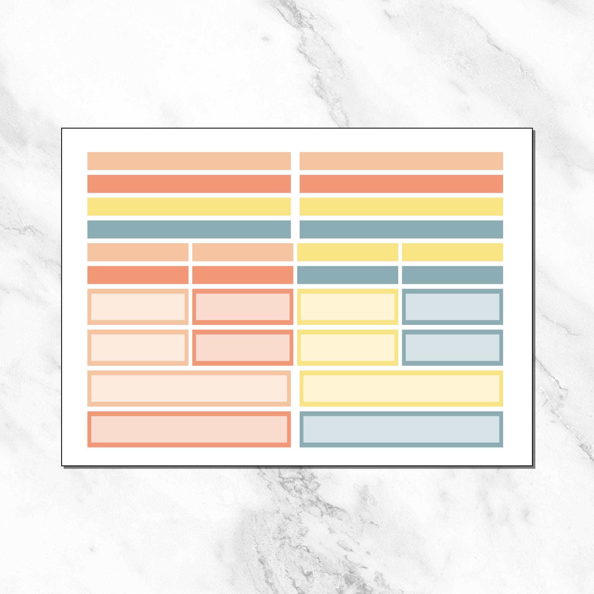 KIT 213 | Summer Fields - Erin Condren 7x9 Dashboard Planner | Digital ...