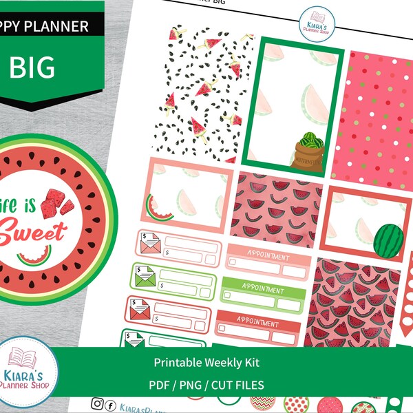 Happy Planner Big - Etsy