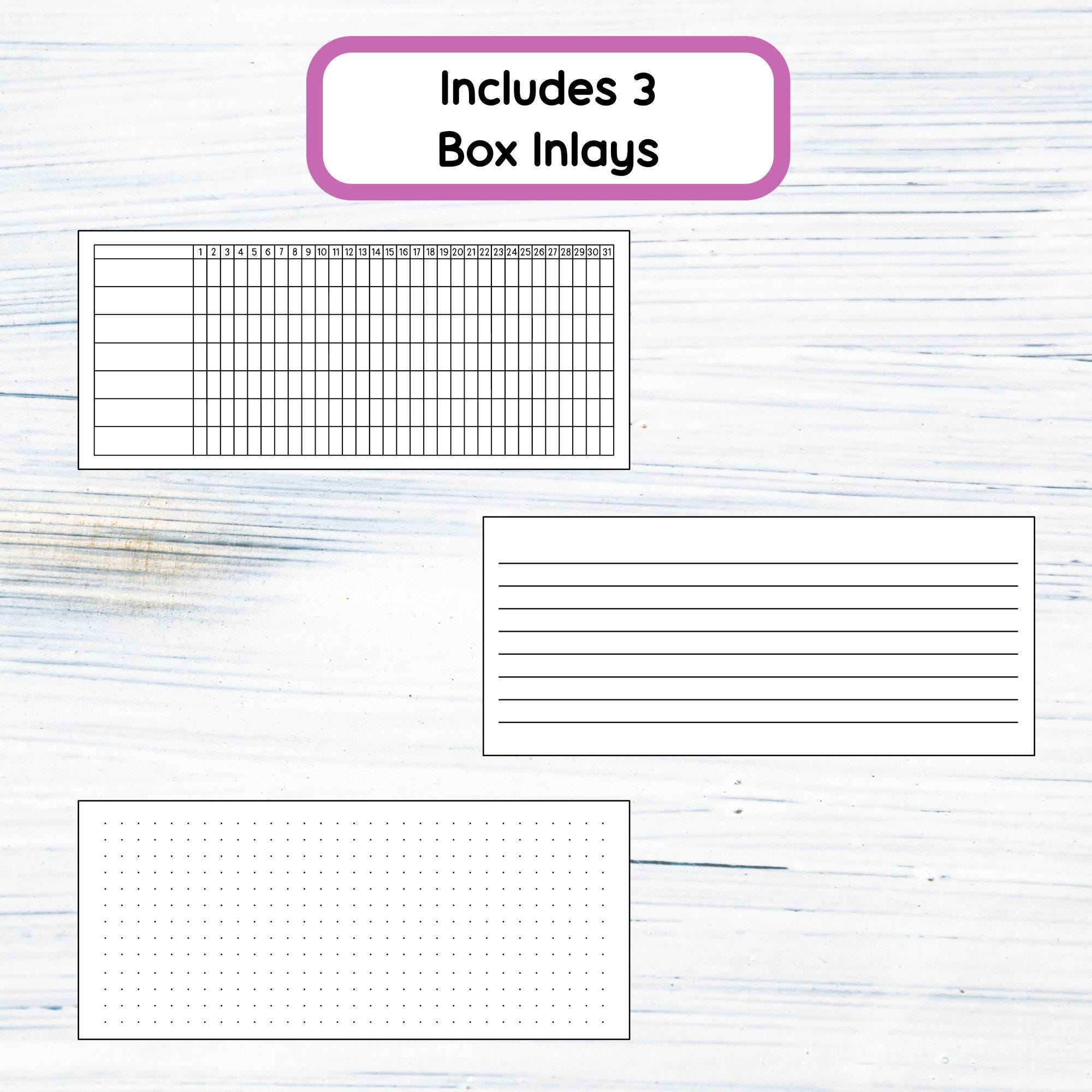 HP Classic Dashboard - July Larkspur Printable Dashboard Sticker Kit ...