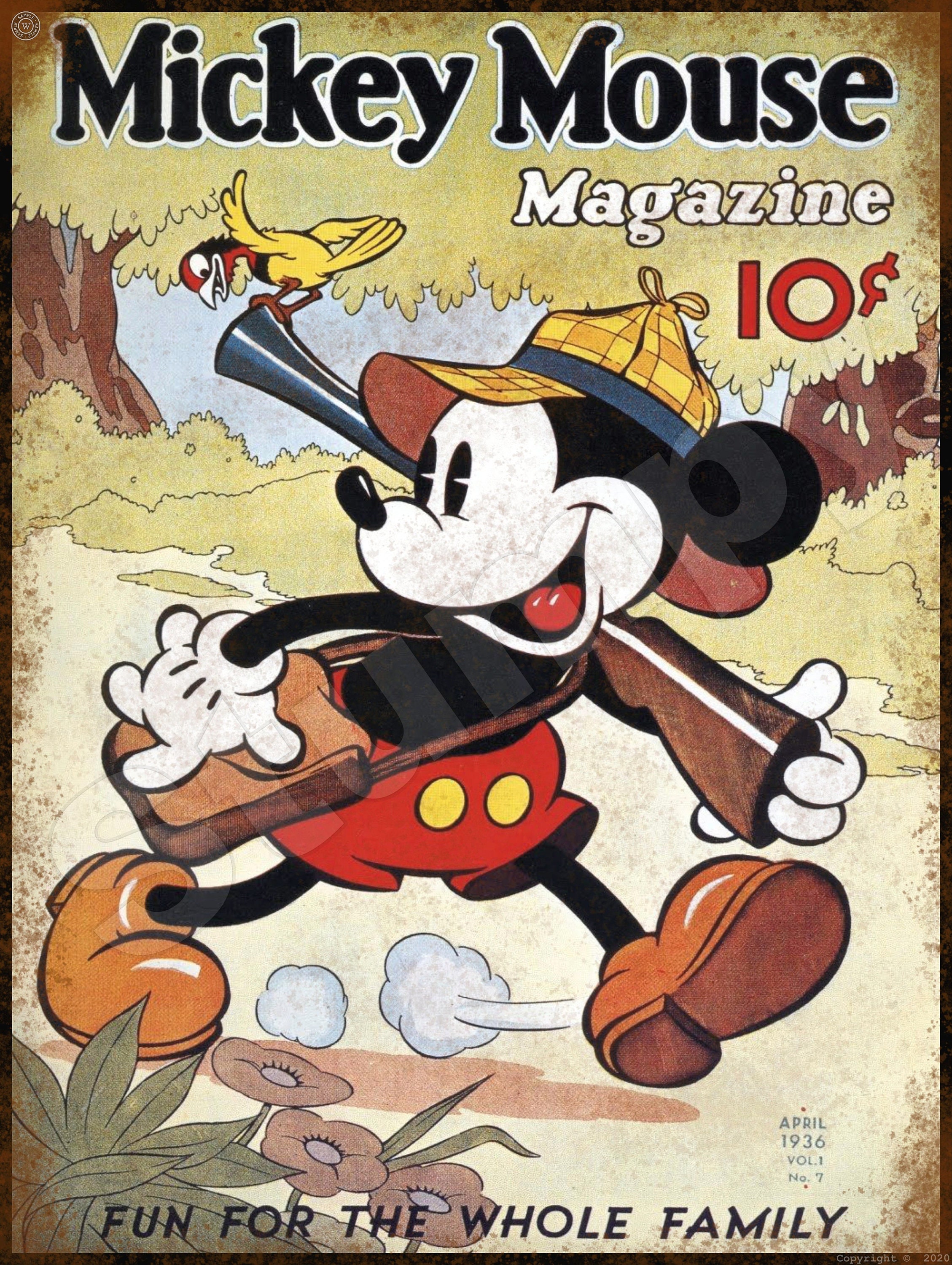 ミッキーマガジン　Mickey magazine