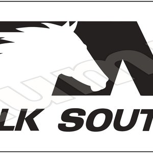 Norfolk Southern Railroad Logo Wooden Fridge Magnet Black Etsy