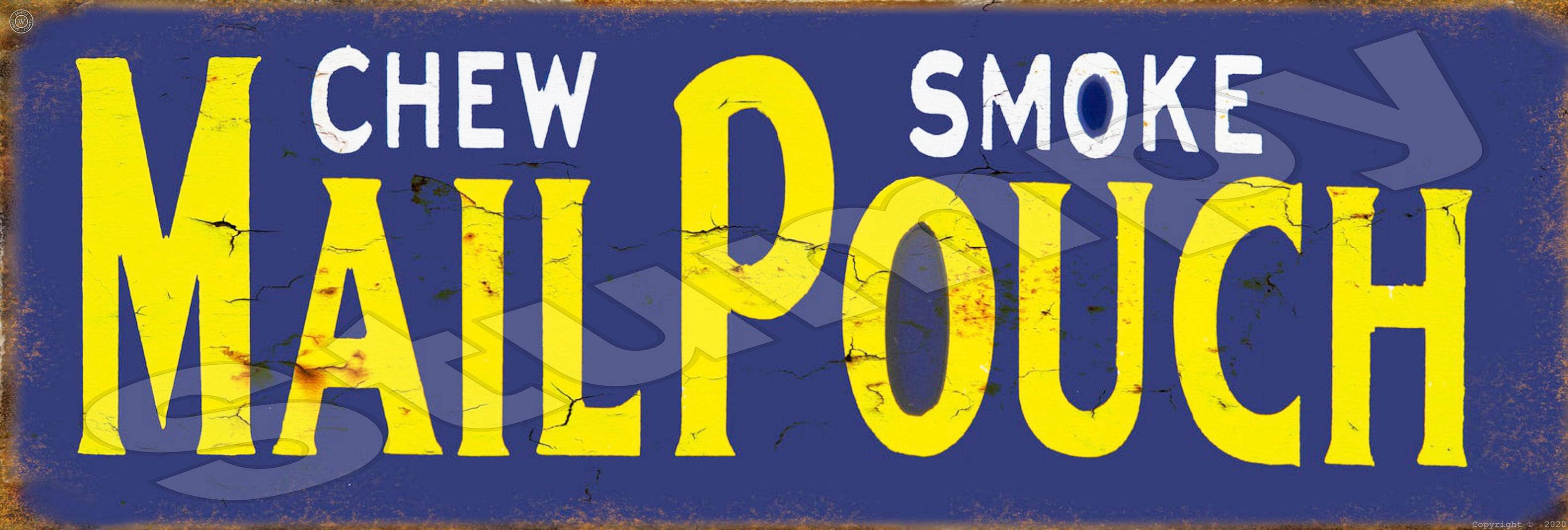 Mail Pouch Tobacco Signs for sale Only 2 left at 60