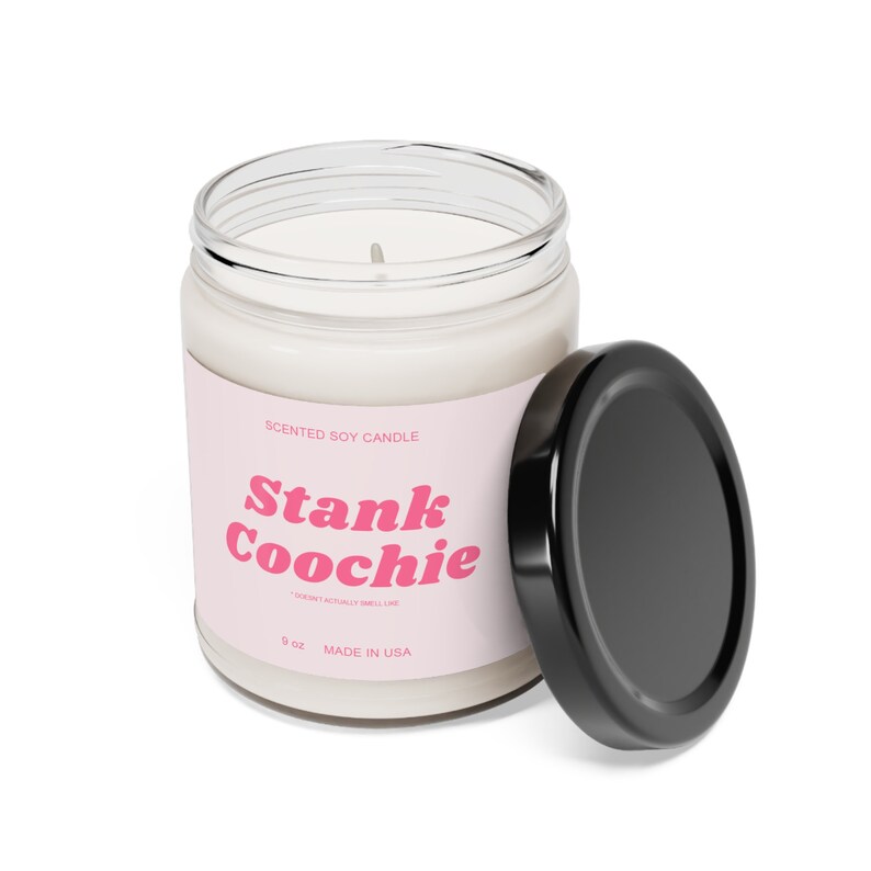 Stank Coochie Funny Candles, 9oz Scented Soy Candle for Gag Gifts Etsy