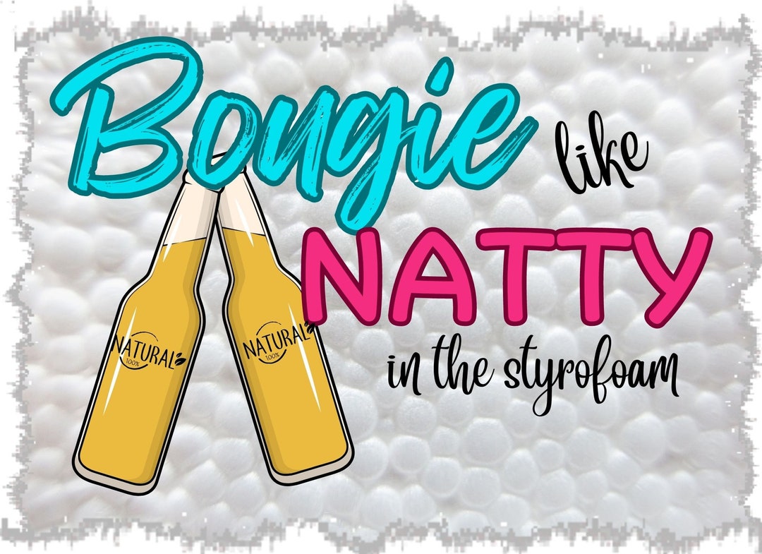 Bougie Like Natty in the Styrofoam, Walker Hayes, Digital Design, PNG