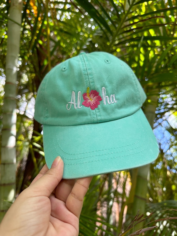 Aloha Hat Hibiscus Aloha Baseball Cap Aloha Hibiscus Hat