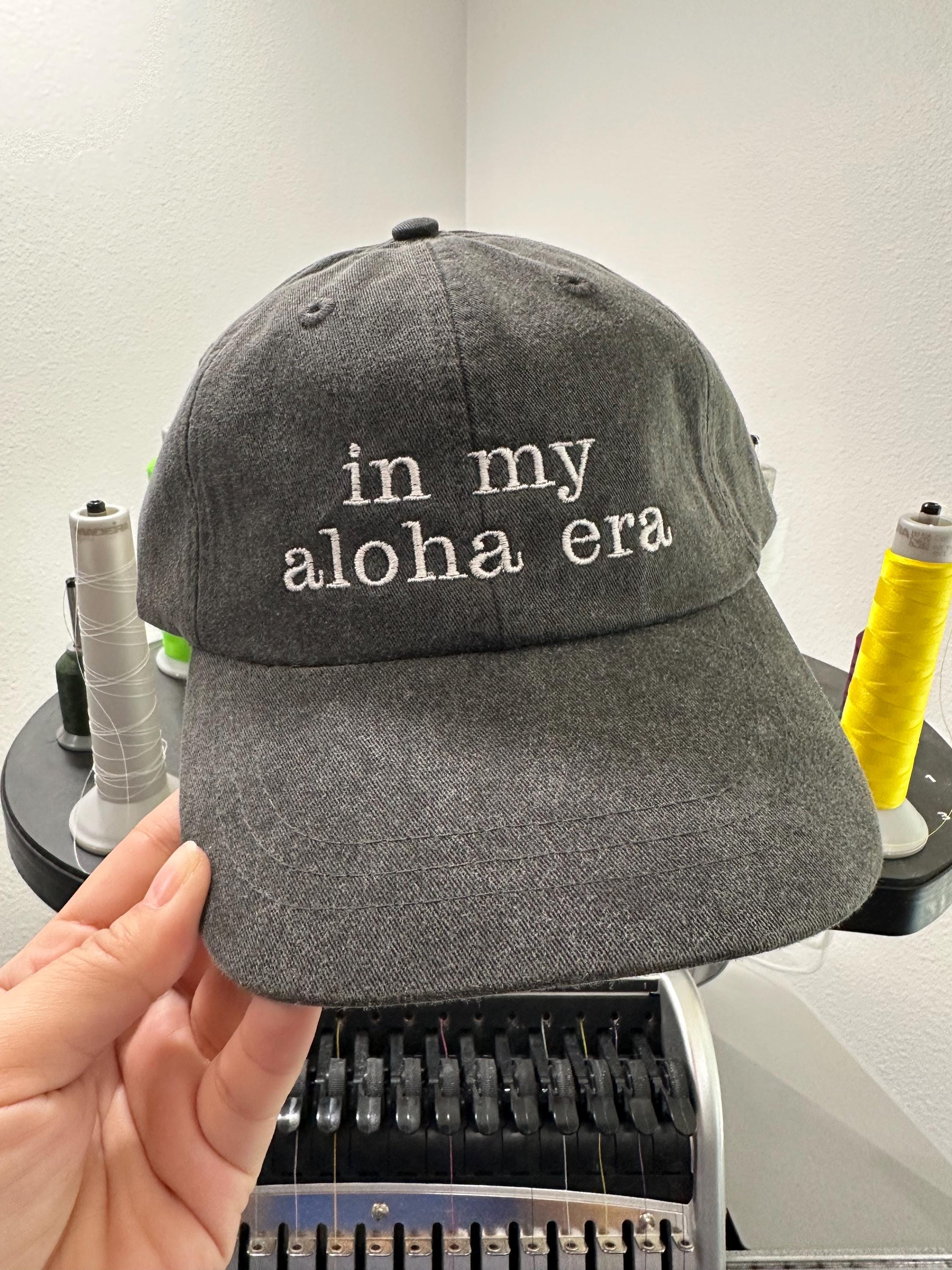 In My Era Hat Aloha Era Baseball Cap Custom Eras Hat for Millenial