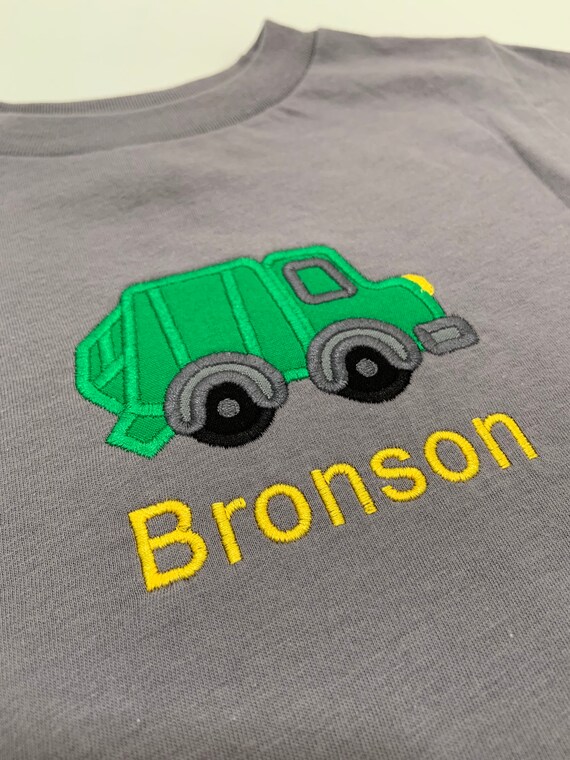 Garbage Truck Shirt Garbage Truck Toddler Tee Recycle Truck Etsy
