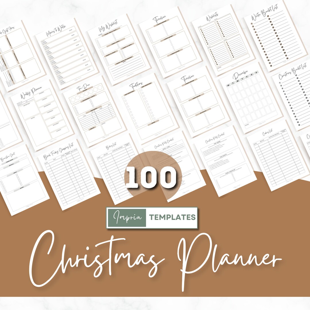 2023 Christmas Planner Printable - Your Ultimate Holiday Organizer ...