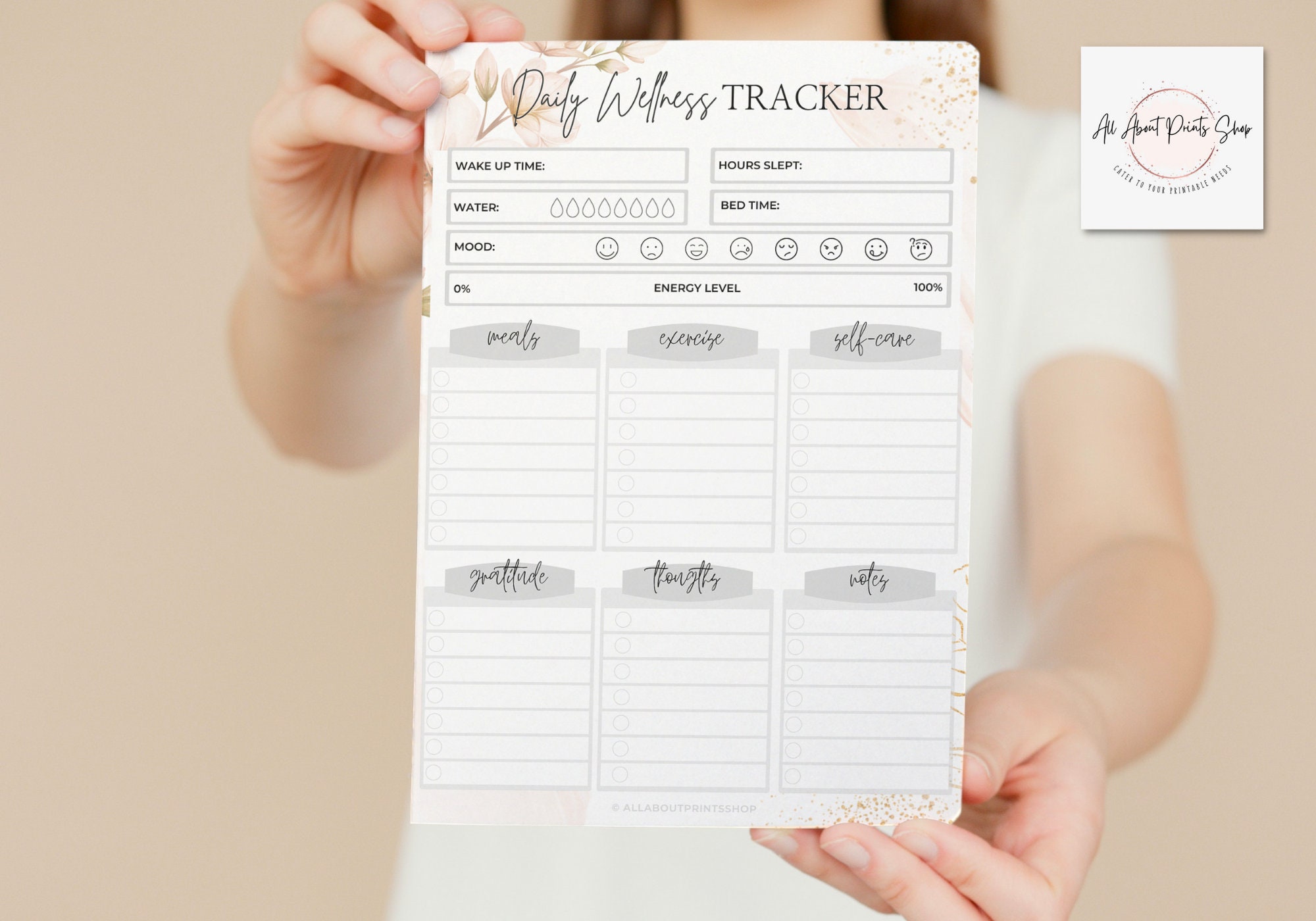 Self Care Planner, Self Care Checklist, Self-care Journal Planner ...