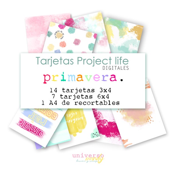 Project Life Digital Cards