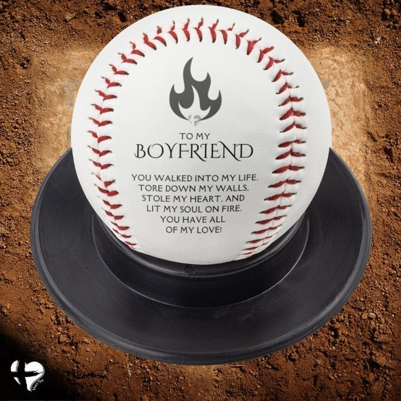 Cute Boyfriend Gifts Baseball Fan, Dating Anniversary Present