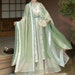 Women Green Hanfu Dress, Spring Fairy Hanfu Clothing, Chinese Style ...