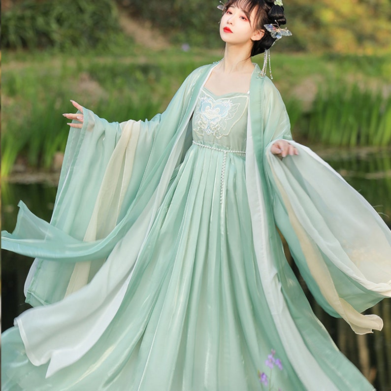 Super Fairy Skirt Hanfu Made in Tang Dynasty Ancient and - Etsy