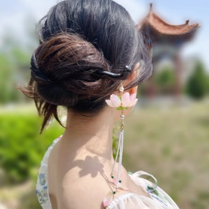 Small Garden Traditional Korean Hair Pin Ornament – LEEHWA WEDDING & HANBOK