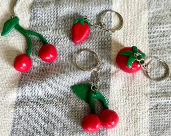 Fruity Clay Keychains
