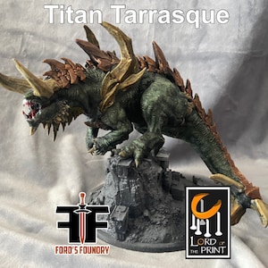 Titan Tarrasque 170mm Base - RPG Miniature - Lord of the Print