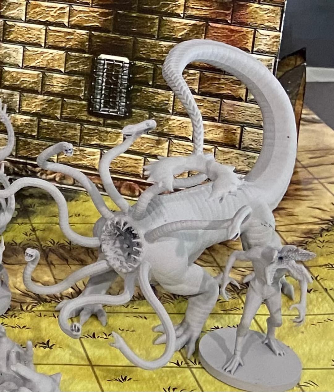 Thessalhydra and Demogorgon RPG Miniatures Resin 3D Print Primed Ready to Paint - Etsy
