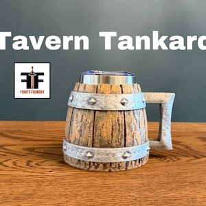 Tavern Tankard Wine Glass Holder - Renaissance Faire Accessory - Cosplay