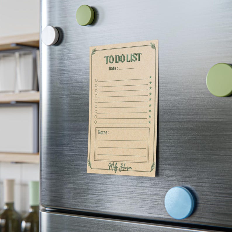 Personalized to Do List Post-it Note Pad | Checklist Sticky Notes ...