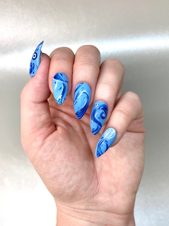 Avatar The Last Airbender Earth Kingdom rNails