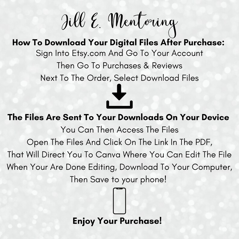 Digital Business Card Template Professional Business Cards Etsy