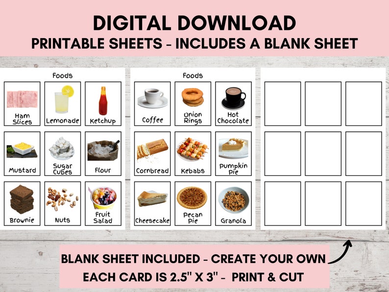Nonverbal Communication Cards, Visual Board, Flash Cards Special Needs ...